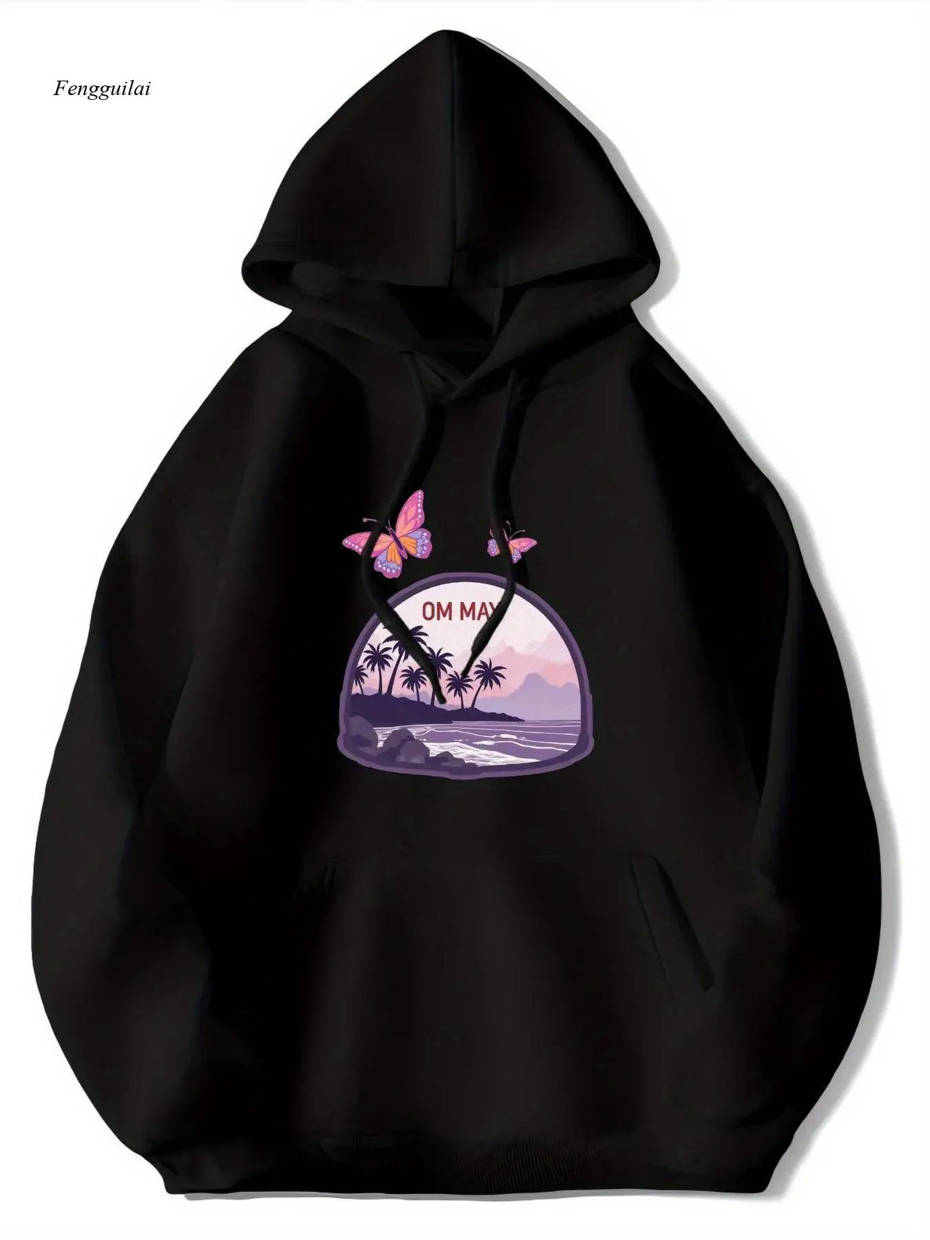 Толстовка с капюшоном — толстовка с рисунком тропического заката и пляжа, пальмы и бабочки, черный пуловер с капюшоном для женщин и подростков
Толстовка с капюшоном — толстовка с рисунком тропического заката и пляжа, пальмы и бабочки, черный пуловер с капюшоном для женщин и подростков