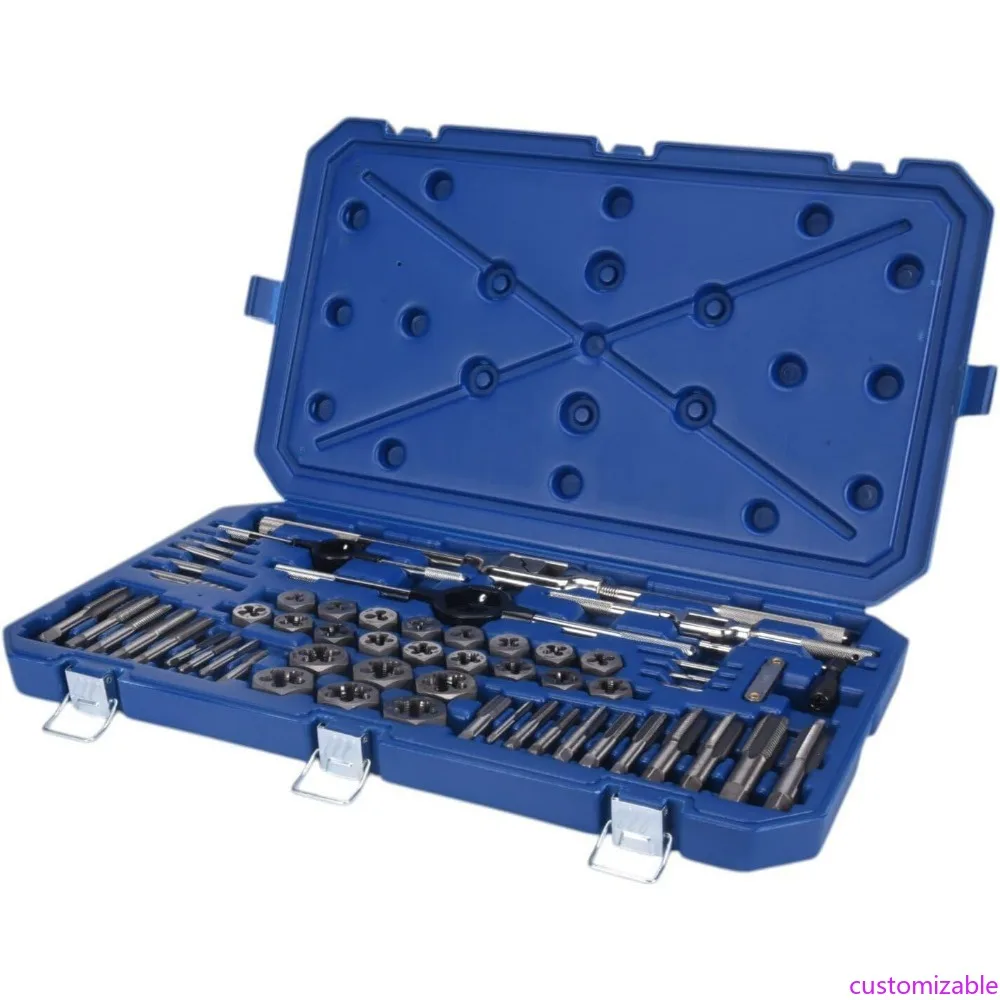 Набор фракционных метчиков и штампов из углеродистой стали, набор ручных режущих инструментов из 58 предметов от дрели и инструмента Century
Набор фракционных метчиков и штампов из углеродистой стали, набор ручных режущих инструментов из 58 предметов от дрели и инструмента Century