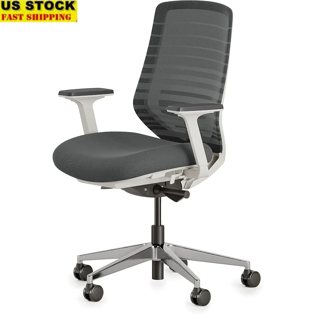 Ergonomic Desk Chair with Adjustable Lumbar Support Breathable Mesh Backrest Smooth Wheels Enhanced Comfort
Ergonomic Desk Chair with Adjustable Lumbar Support Breathable Mesh Backrest Smooth Wheels Enhanced Comfort