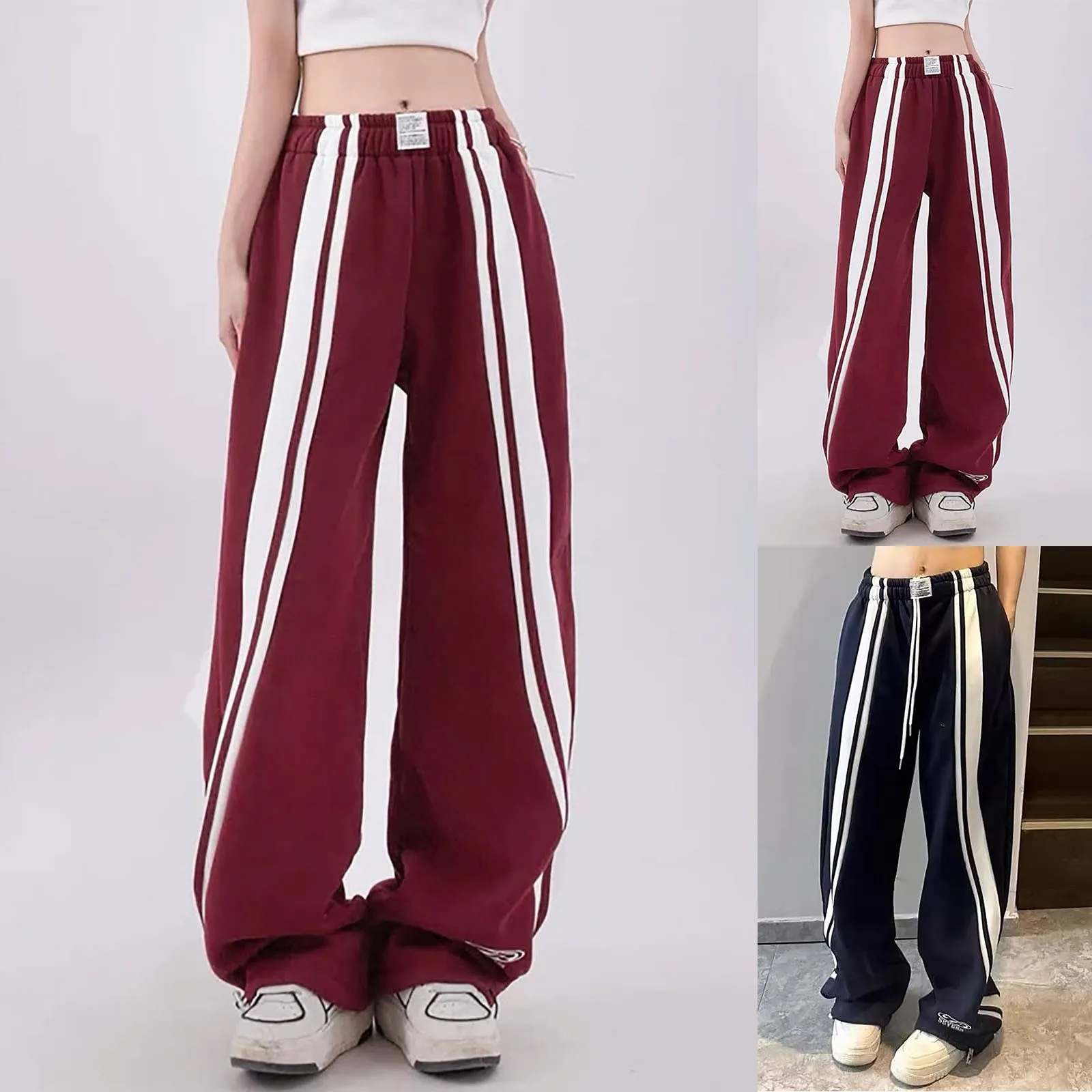 Retro Sports Sweatpants Women Street Hip Hop Oggers Style Patchwork Casual Pants Womens with Pockets 2xl plus Size Casual
Retro Sports Sweatpants Women Street Hip Hop Oggers Style Patchwork Casual Pants Womens with Pockets 2xl plus Size Casual