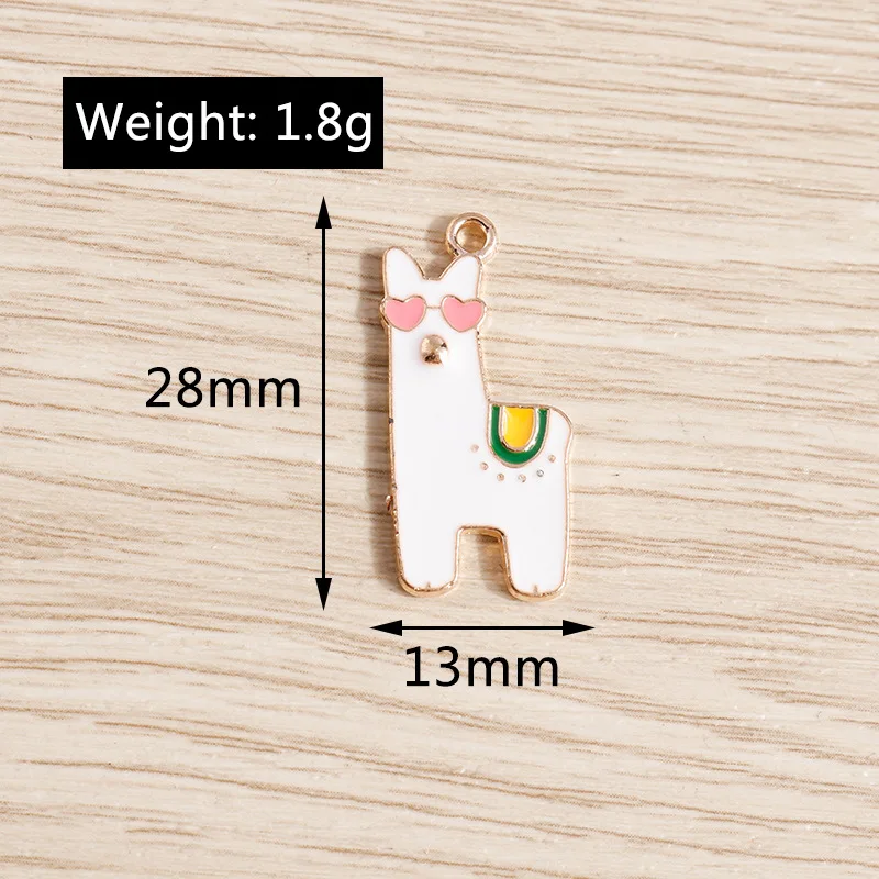 10 Pcs/pack Alloy Oil Drip Accessories Cartoon Animal Love Alpaca Animal Pendant Jewelry Pendant DIY Pendant
10 Pcs/pack Alloy Oil Drip Accessories Cartoon Animal Love Alpaca Animal Pendant Jewelry Pendant DIY Pendant