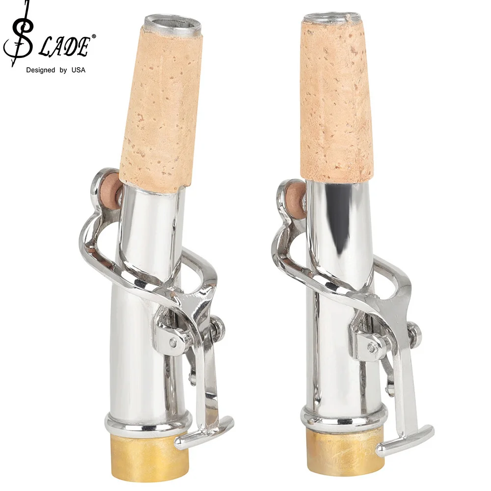 2pcs Set Soprano Saxophone Straight Neck + Bent neck Brass Saxophone Neck Parts Professional Woodwind Instrument Accessories
2pcs Set Soprano Saxophone Straight Neck + Bent neck Brass Saxophone Neck Parts Professional Woodwind Instrument Accessories