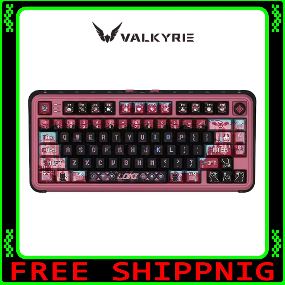 VALKYRIE VK MAG 75 MAX клавиатура с магнитным переключателем, трехрежимная беспроводная Bluetooth Rt01, механическая клавиатура по индивидуальному заказу, аксессуары для ПК
VALKYRIE VK MAG 75 MAX клавиатура с магнитным переключателем, трехрежимная беспроводная Bluetooth Rt01, механическая клавиатура по индивидуальному заказу, аксессуары для ПК