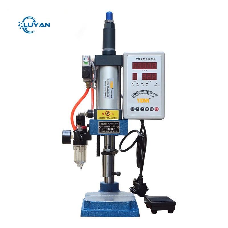 YD-63 with controller 200KG CE Small Hole Punching Machine Pneumatic Manual Automatic Hand Press Machine
YD-63 with controller 200KG CE Small Hole Punching Machine Pneumatic Manual Automatic Hand Press Machine