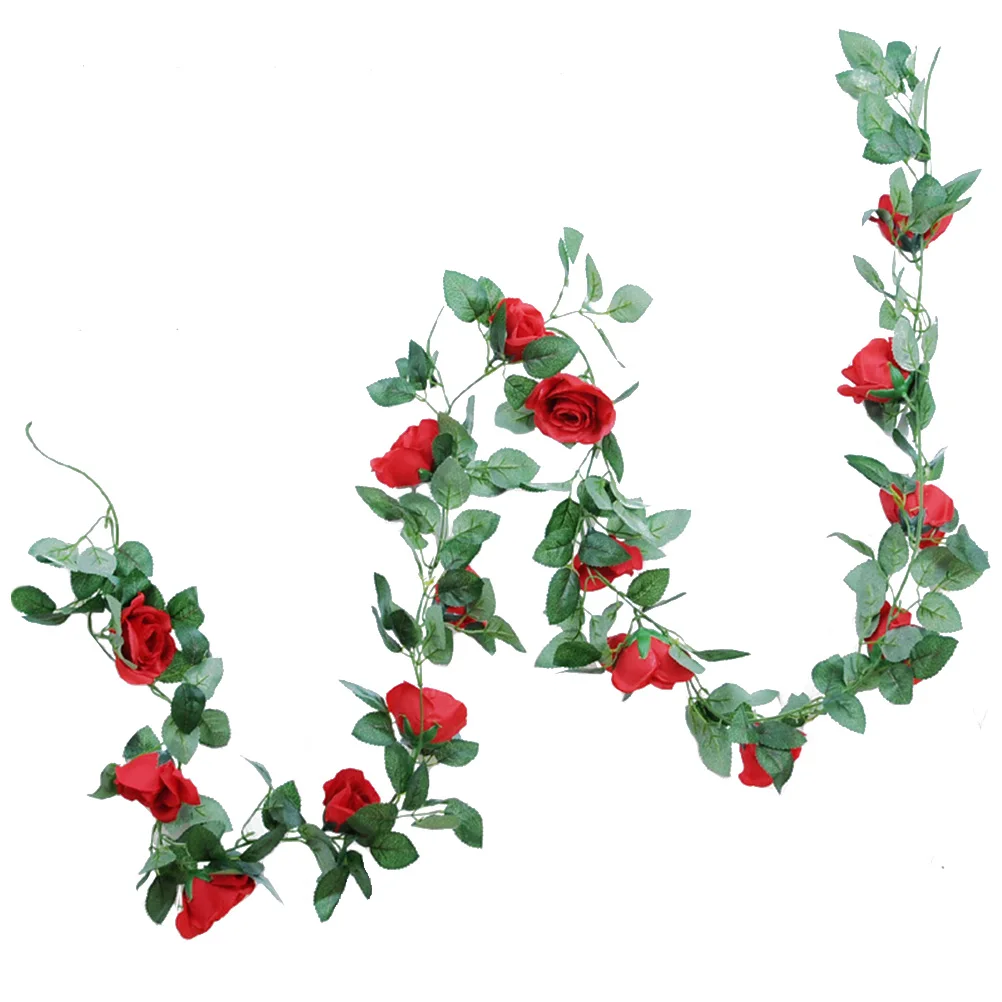 220cm Artificial Rose Vine Garland Premium Material Wedding Decor Home Hotel Festive Flower RattanRose Strings
220cm Artificial Rose Vine Garland Premium Material Wedding Decor Home Hotel Festive Flower RattanRose Strings