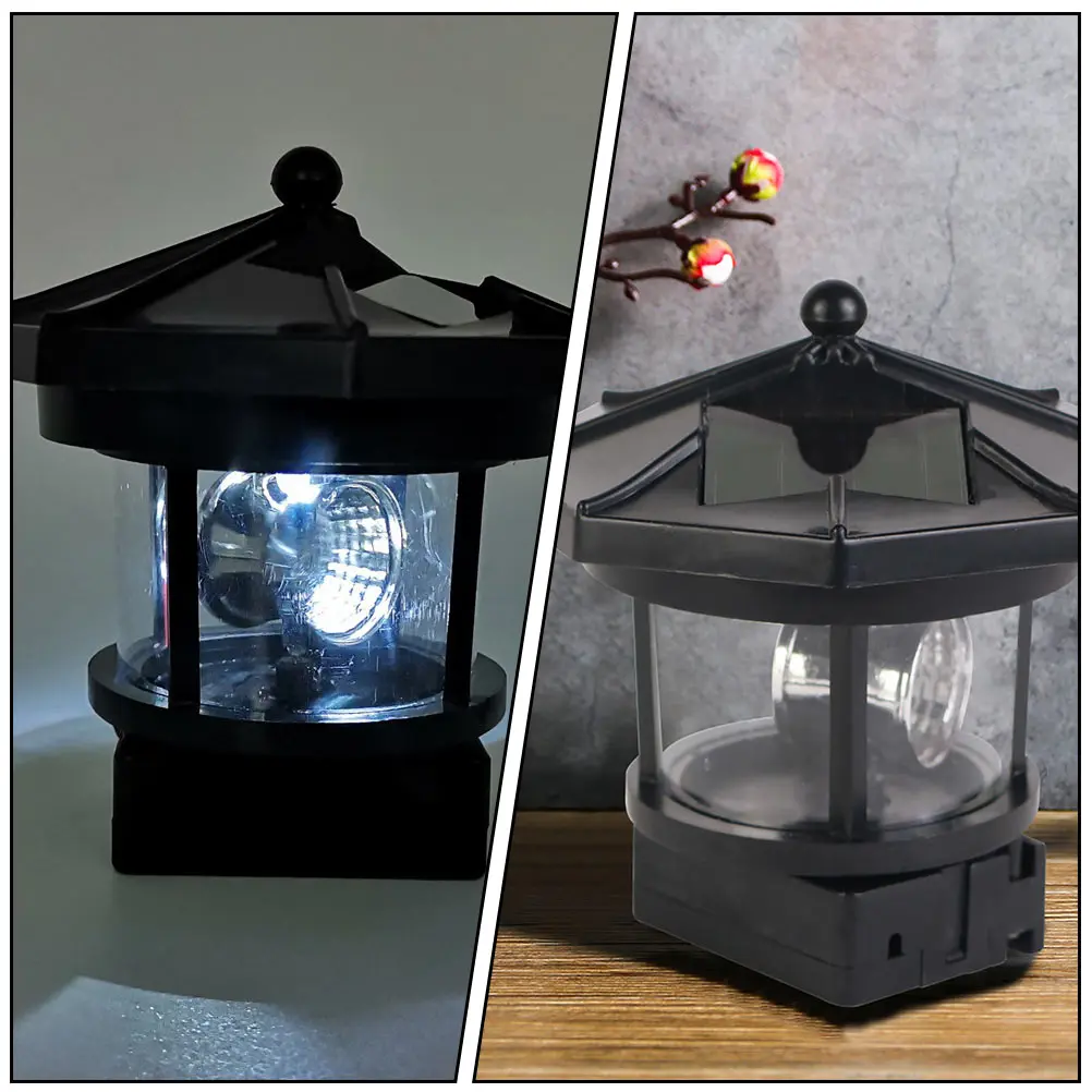Rotating Lighthouse Solar LED Garden Lights Landscape Lamp Waterproof Revolving Decorative Landscape Lantern Outdoor
Rotating Lighthouse Solar LED Garden Lights Landscape Lamp Waterproof Revolving Decorative Landscape Lantern Outdoor