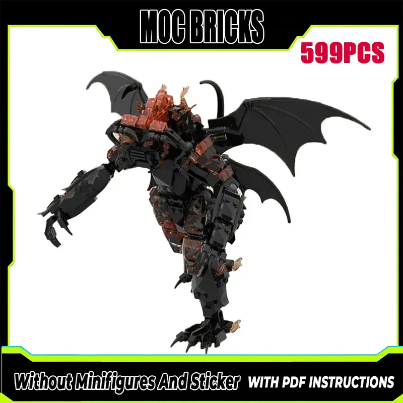 Moc Building Blocks Magical Rings Movie Monsters Balrog Model Technology Bricks DIY Assembly Street View Toys Children Gifts
Moc Building Blocks Magical Rings Movie Monsters Balrog Model Technology Bricks DIY Assembly Street View Toys Children Gifts