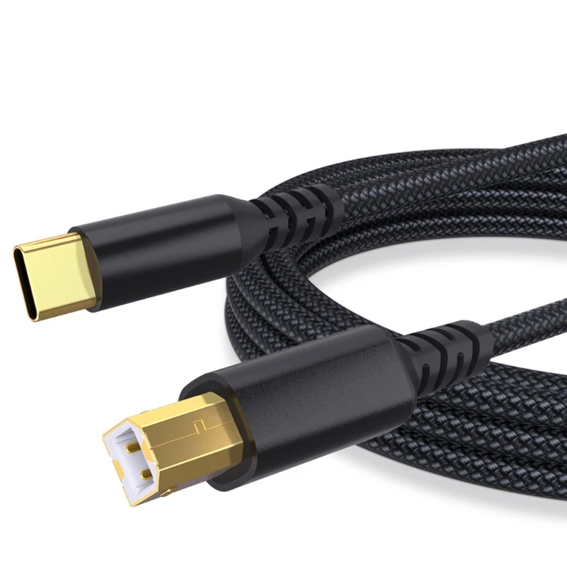 U55B Fabric Type C To USB B Printer Cable 480Mbps USB For Laptop And Desktop Printer Connection
U55B Fabric Type C To USB B Printer Cable 480Mbps USB For Laptop And Desktop Printer Connection