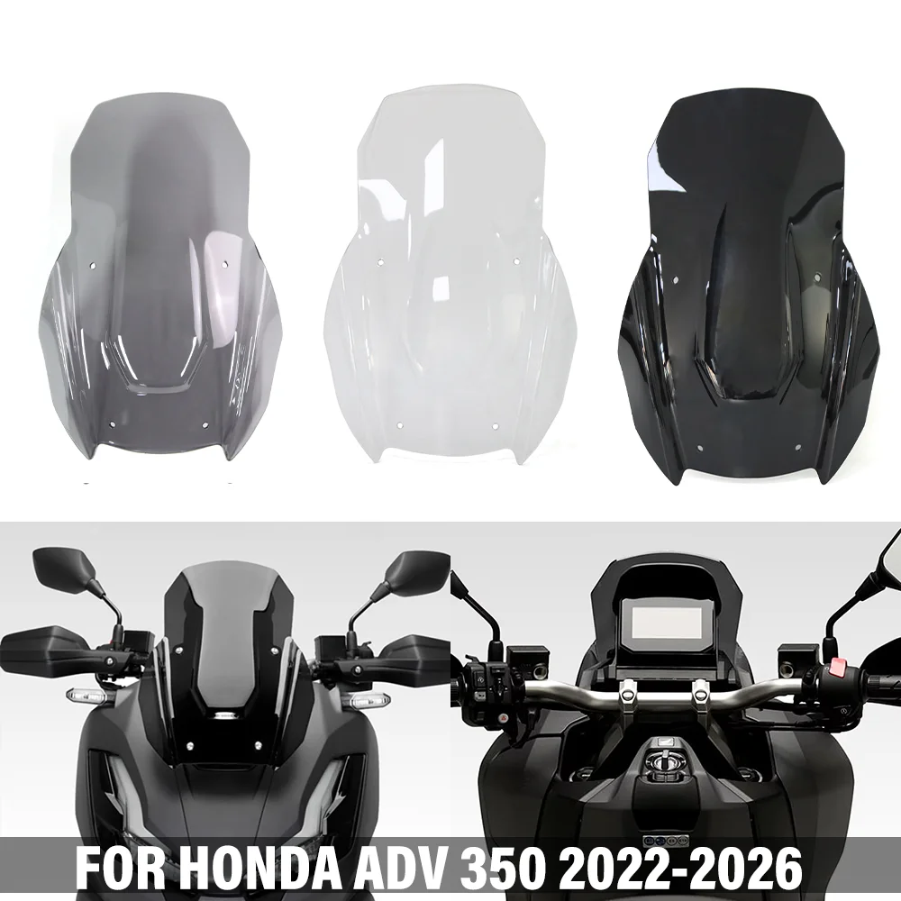 Motorcycle Accessories Front Windshield FOR HONDA ADV350 ADV-350 2022-2026 2025 Windscreen Windpoof Wind Deflector Viser Visor
Motorcycle Accessories Front Windshield FOR HONDA ADV350 ADV-350 2022-2026 2025 Windscreen Windpoof Wind Deflector Viser Visor