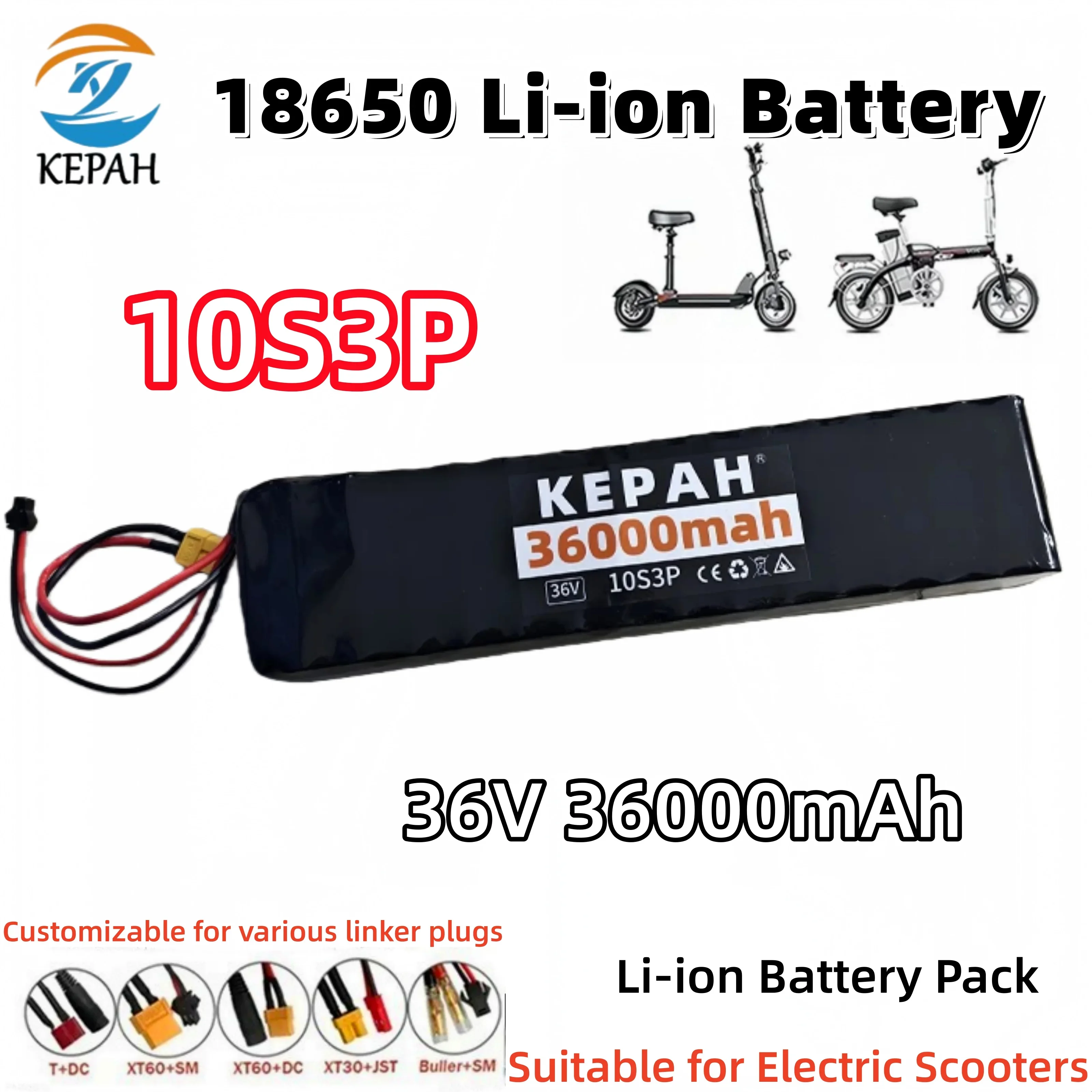 Аккумуляторный блок 18650, 10S3P, 42В, 36000 мАч, литиевый | Мощность 1000 Вт, совместима с электросамокатом M365
Аккумуляторный блок 18650, 10S3P, 42В, 36000 мАч, литиевый | Мощность 1000 Вт, совместима с электросамокатом M365