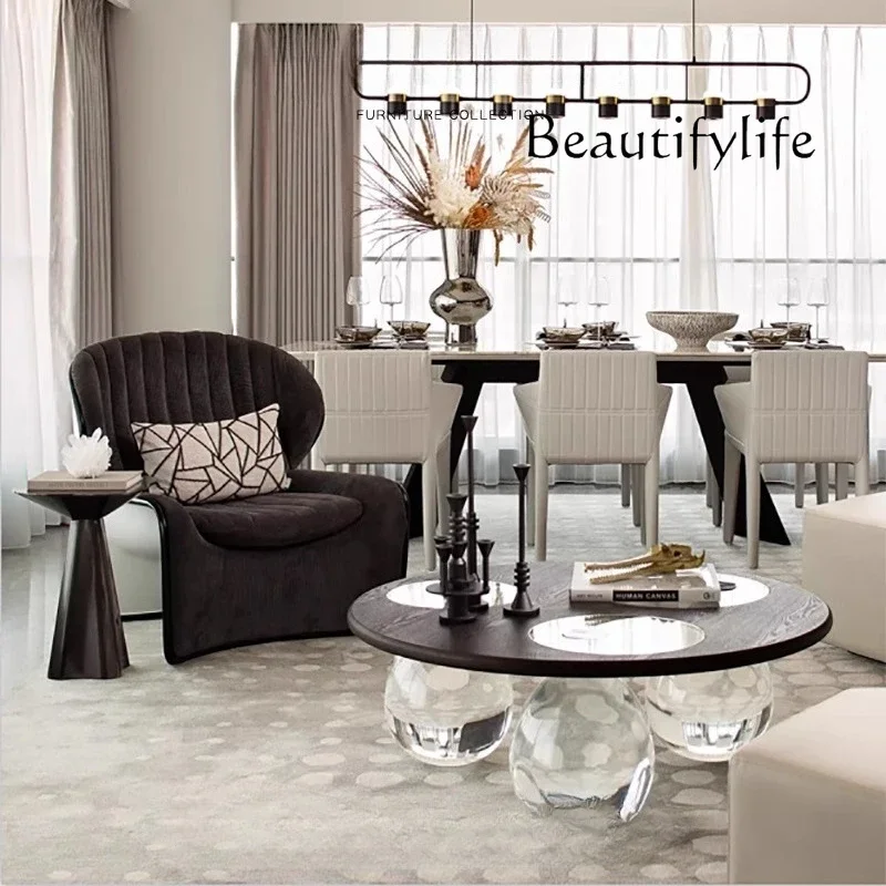 XX Современный модельер Креативный ручной работы Гостиная Домашняя вилла Хрустальный круглый журнальный столик
XX Современный модельер Креативный ручной работы Гостиная Домашняя вилла Хрустальный круглый журнальный столик