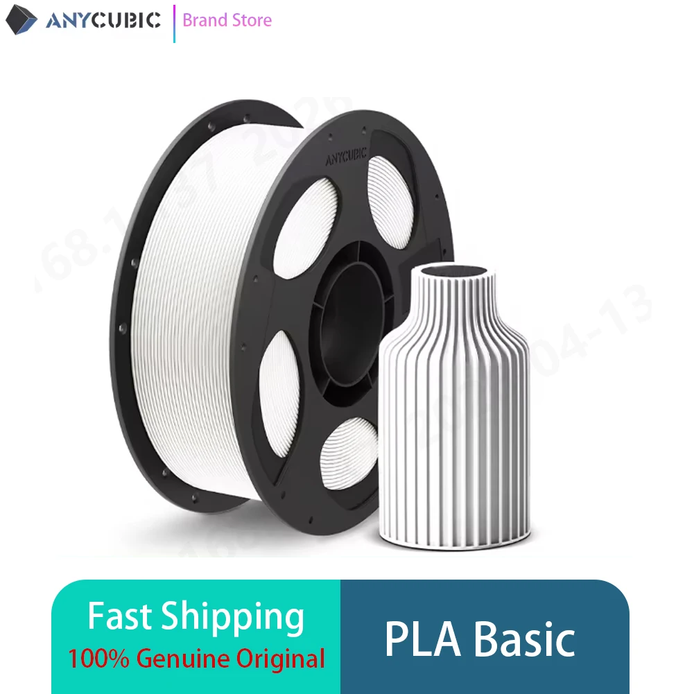 ANYCUBIC 3D Printer Filament 1.75mm PLA Filament 1KG/Roll 9 Colors Neat Spool No Bubble No Plugging For 3d Printer Mega-S Chiron
ANYCUBIC 3D Printer Filament 1.75mm PLA Filament 1KG/Roll 9 Colors Neat Spool No Bubble No Plugging For 3d Printer Mega-S Chiron