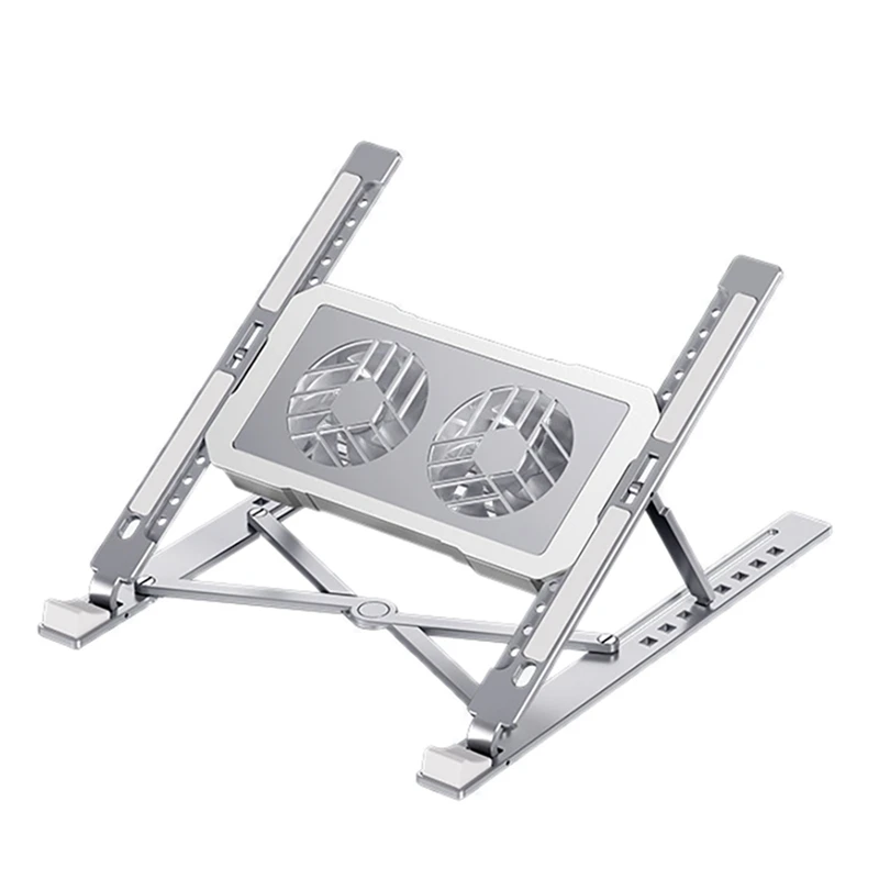 Laptop Cooling Fan Portable Aluminum Alloy Adjustable Folding Cooling Stand 6000 RPM Air Cooling For 10-17.3 Inch Laptop
Laptop Cooling Fan Portable Aluminum Alloy Adjustable Folding Cooling Stand 6000 RPM Air Cooling For 10-17.3 Inch Laptop