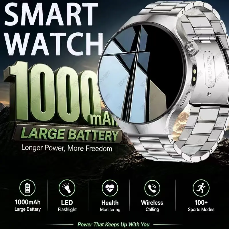1.7-inch 360 * 360 men's high-definition smartwatch popular in 2026,with 100+sport mode wireless calling, birthday/holiday gifts
1.7-inch 360 * 360 men's high-definition smartwatch popular in 2026,with 100+sport mode wireless calling, birthday/holiday gifts