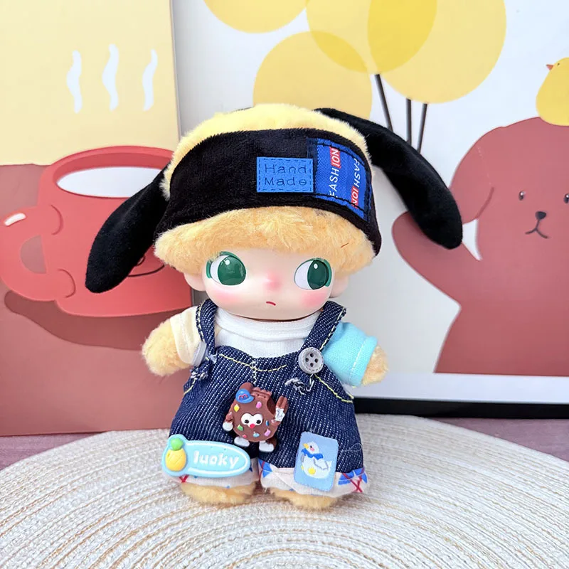 Clothes For DIMOO WORLD For 15/17cm Labubu Dolls Gen 1-3 Denim Lucky Overalls Set Apparel Accessories
Clothes For DIMOO WORLD For 15/17cm Labubu Dolls Gen 1-3 Denim Lucky Overalls Set Apparel Accessories