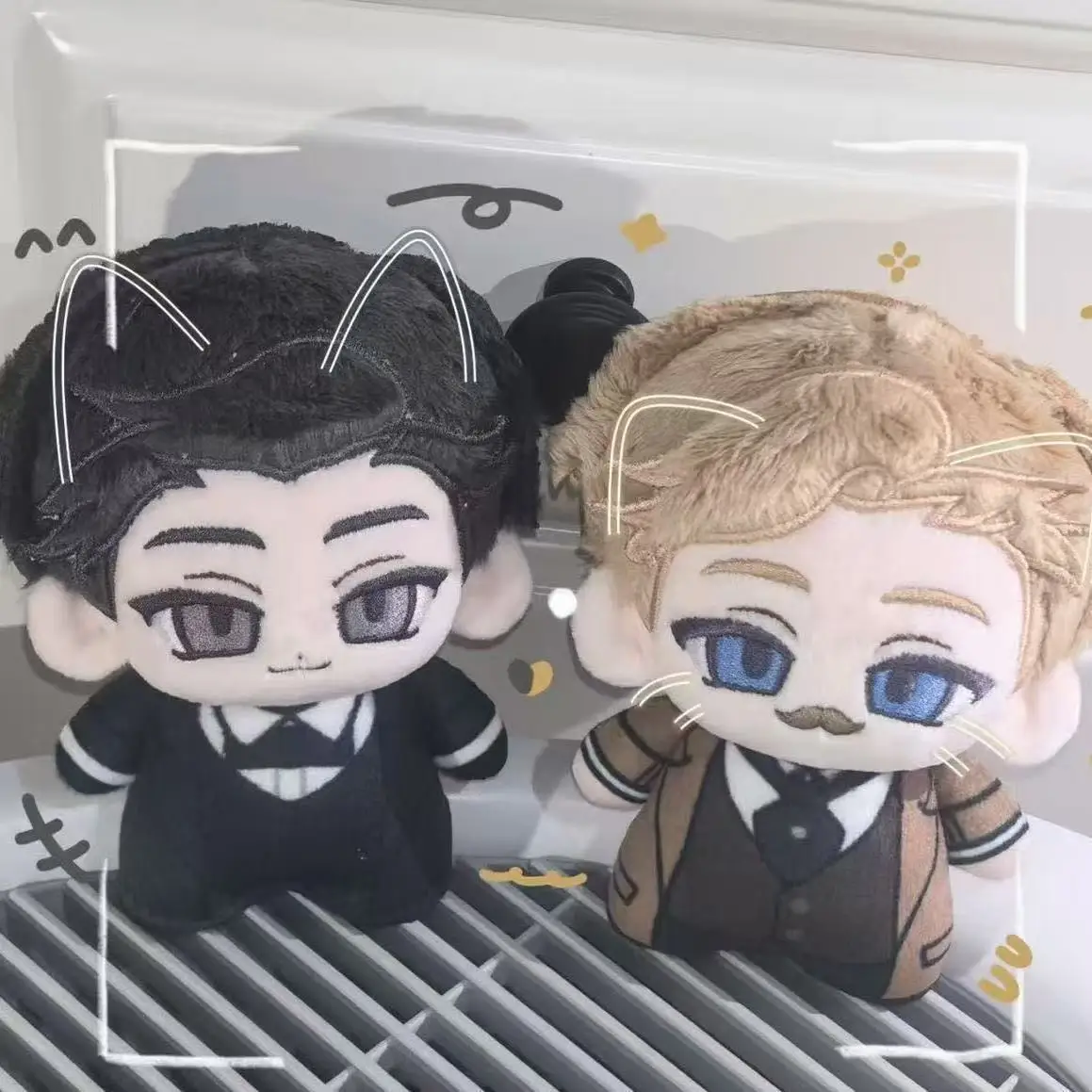 Customized 10cm Sherlock Mini Plush Doll Kawaii Stuffed Toy Anime Figure Cosplay Plushie Keychain Pendant Collection Gift
Customized 10cm Sherlock Mini Plush Doll Kawaii Stuffed Toy Anime Figure Cosplay Plushie Keychain Pendant Collection Gift