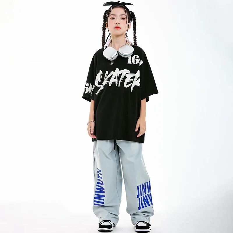 2025 Jazz Dancing Outfits For Girls Sports Hiphop Suit Children Street Dance Hip Hop Dance Performance Stage Costumes DN20401
2025 Jazz Dancing Outfits For Girls Sports Hiphop Suit Children Street Dance Hip Hop Dance Performance Stage Costumes DN20401