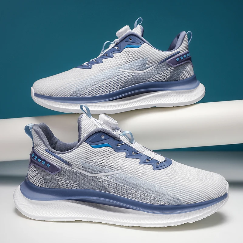 Men's Outdoor Running Shoes with Shock Absorption, Lightweight, Breathable, and Suitable for Casual Sports Activities.
Men's Outdoor Running Shoes with Shock Absorption, Lightweight, Breathable, and Suitable for Casual Sports Activities.