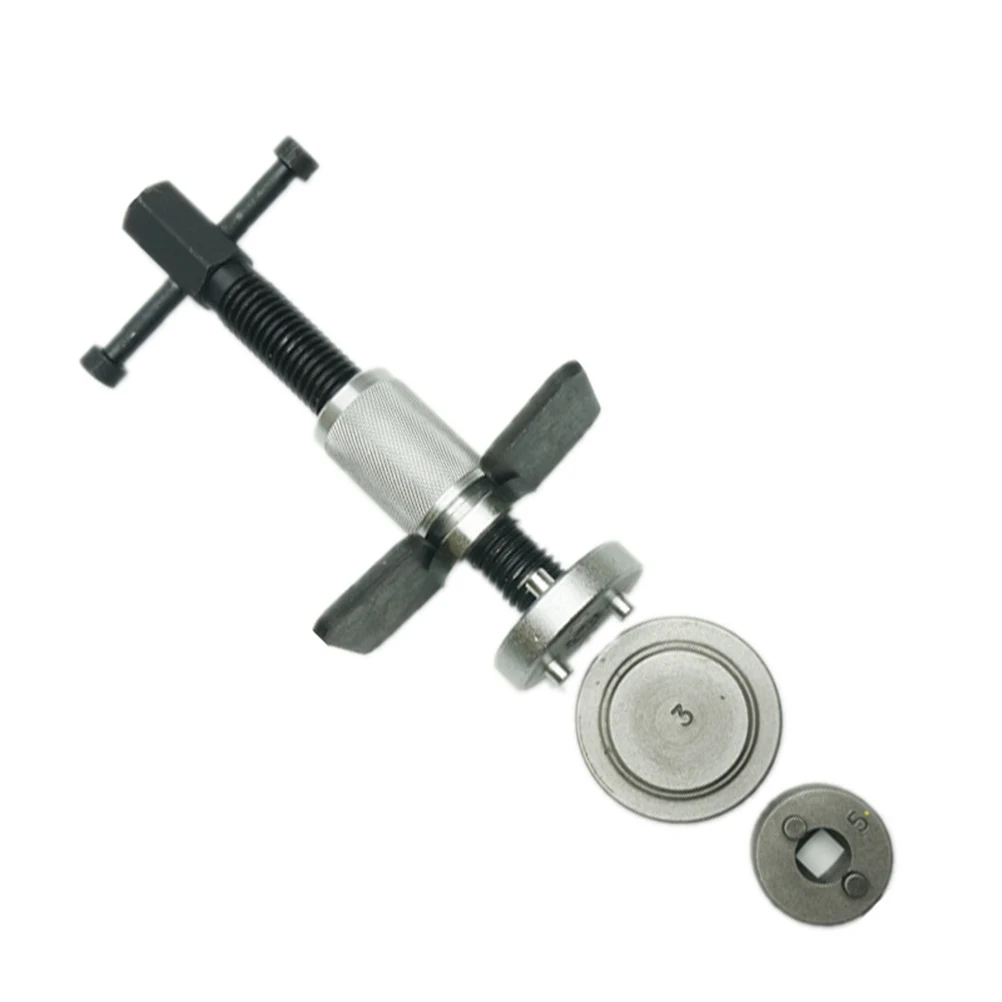 Brake Adjuster Tool Kit Silver Disk Caliper Piston Professional Long Lasting Right Threaded Suitable Disk Brake
Brake Adjuster Tool Kit Silver Disk Caliper Piston Professional Long Lasting Right Threaded Suitable Disk Brake