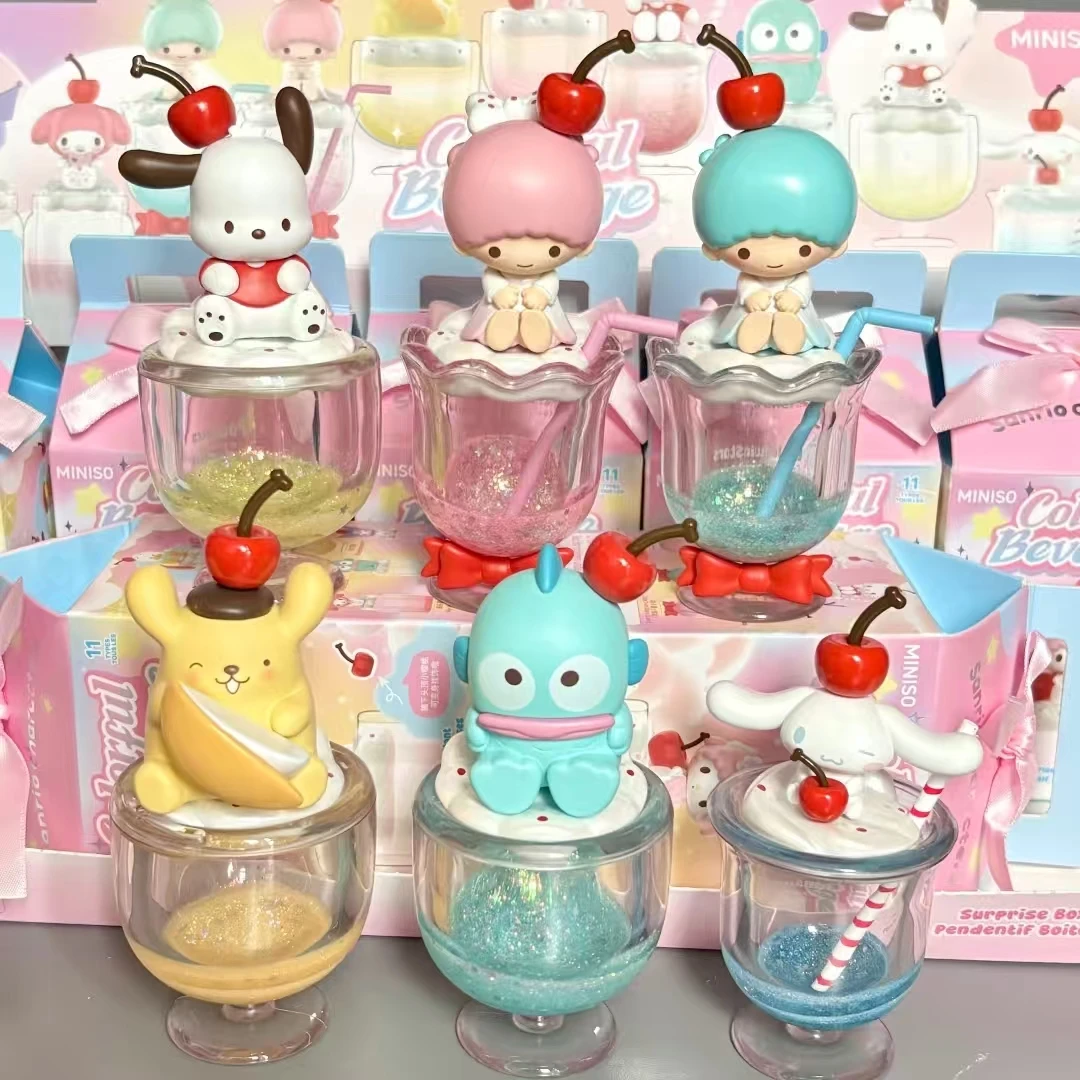 New Sanrio Characters Colorful Special Drink Series Blind Box Trend Toy Model Kawaii Surprises Hello Kitty My Meloday Girl Gift
New Sanrio Characters Colorful Special Drink Series Blind Box Trend Toy Model Kawaii Surprises Hello Kitty My Meloday Girl Gift
