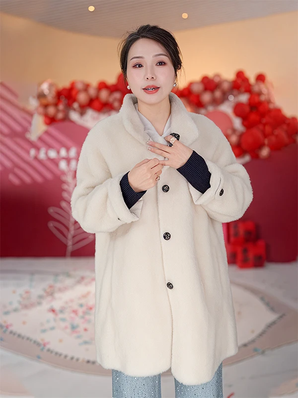 Женское шерстяное пальто с эффектом похудения, модное, с поясом, длинное, весна 2026, повседневное, свободного кроя, дышащее, из полиэстера
Женское шерстяное пальто с эффектом похудения, модное, с поясом, длинное, весна 2026, повседневное, свободного кроя, дышащее, из полиэстера