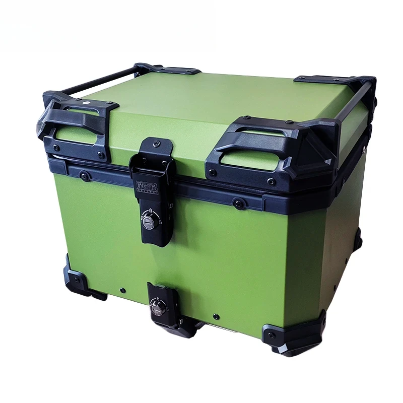 Армейский зеленый багажник мотоцикла, верхний задний мотоциклетный чемодан, ящик для хранения багажа, 45 л, хвостовой ящик для мотошлема
Армейский зеленый багажник мотоцикла, верхний задний мотоциклетный чемодан, ящик для хранения багажа, 45 л, хвостовой ящик для мотошлема