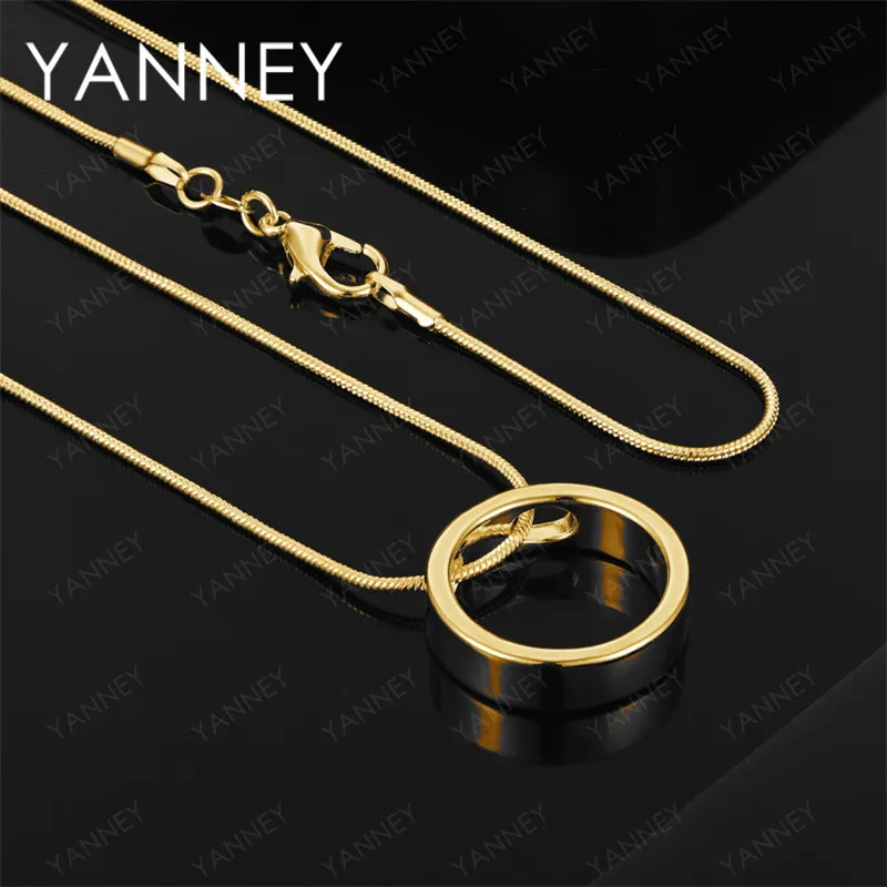 925 Sterling Silver 18K Gold 16-30 Inch Simple Round Pendant Necklace Fashion Women Wedding Accessories Party Jewelry
925 Sterling Silver 18K Gold 16-30 Inch Simple Round Pendant Necklace Fashion Women Wedding Accessories Party Jewelry