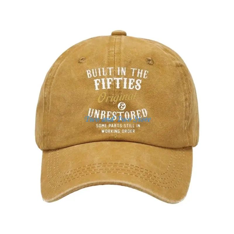 HX6F 50s Baseball Cap Distressed Adjustable Sun Hat for Adult Daily Outdoor Activty
HX6F 50s Baseball Cap Distressed Adjustable Sun Hat for Adult Daily Outdoor Activty