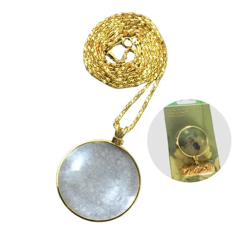 Compact and Precise 5X Magnifying Glass with Flexible Chain for Jewelry Readers
Compact and Precise 5X Magnifying Glass with Flexible Chain for Jewelry Readers