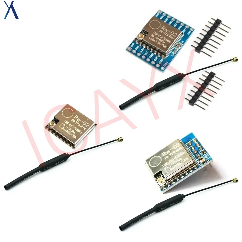 SX1278 LoRa Module 433M 10KM Ra-02 Wireless Module Ai-Thinker Spread Spectrum Transmission Electronic DIY Kit 
SX1278 LoRa Module 433M 10KM Ra-02 Wireless Module Ai-Thinker Spread Spectrum Transmission Electronic DIY Kit