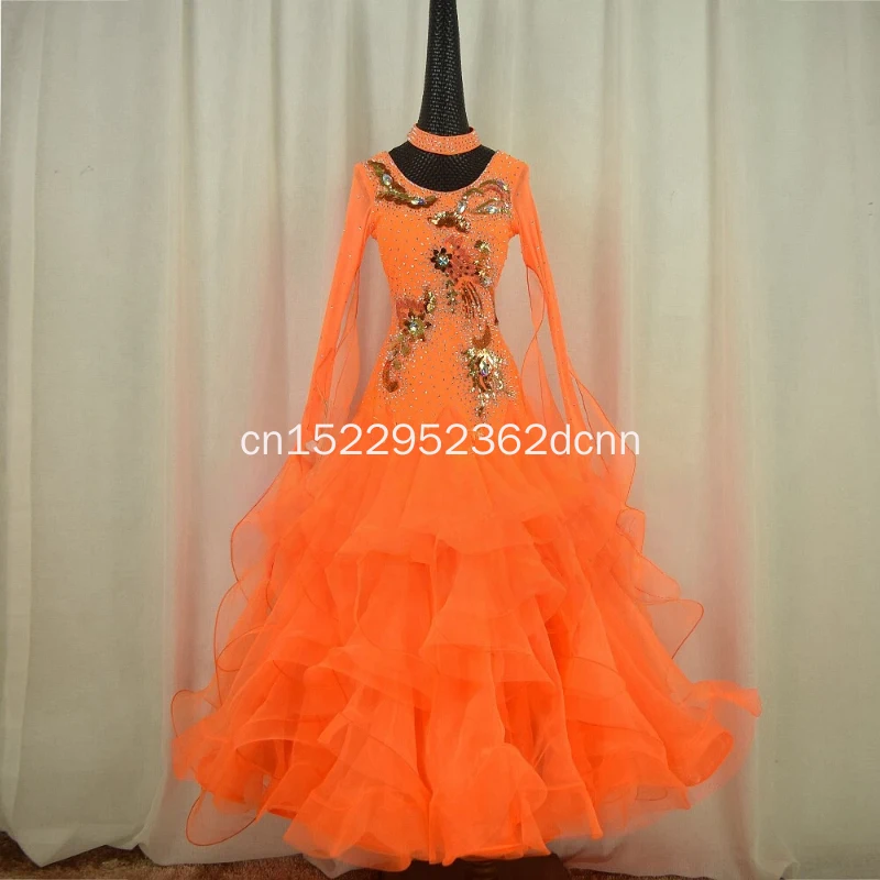 YINASHENGWU Blackpool Dance Festival Waltz Professional Clothing Customize Adult Social Dance Long Sleeves Perform Dresses
YINASHENGWU Blackpool Dance Festival Waltz Professional Clothing Customize Adult Social Dance Long Sleeves Perform Dresses