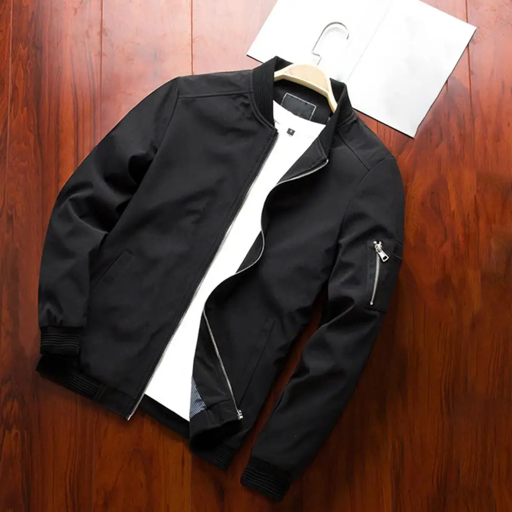 Men Coat Stand Collar Long Sleeve Multi Pocket Winter Jacket Solid Color Breathable Elastic Cuff Windproof Men Jacket
Men Coat Stand Collar Long Sleeve Multi Pocket Winter Jacket Solid Color Breathable Elastic Cuff Windproof Men Jacket