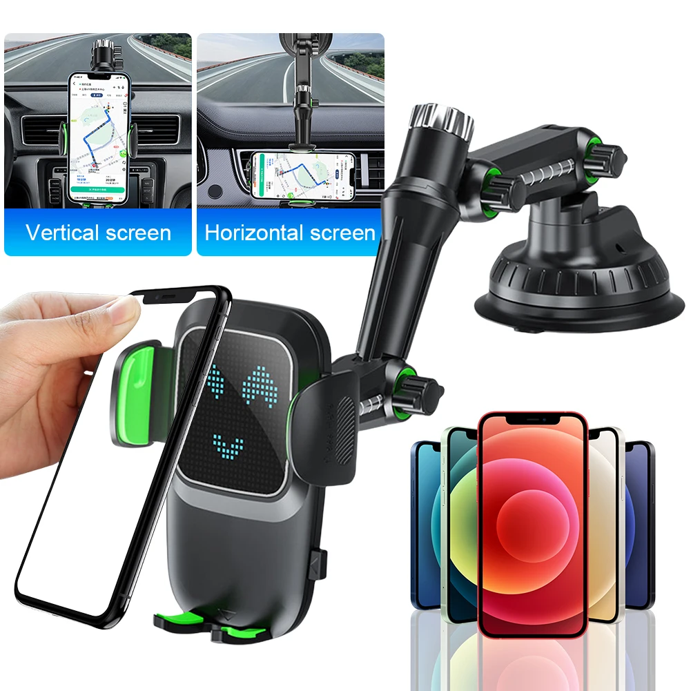 Air Vent Phone Mount Flexible Long Arm 360 Degree Rotating Dashboard Mobile Cell Support with Suction Cup Air Outlet Phone Stand
Air Vent Phone Mount Flexible Long Arm 360 Degree Rotating Dashboard Mobile Cell Support with Suction Cup Air Outlet Phone Stand