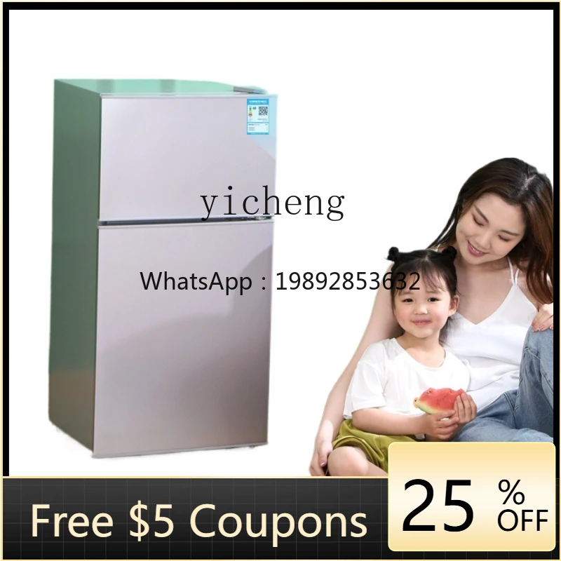 ZK Mini Refrigerator Household Mini Dormitory Rental Energy Saving Freeze Storage Double Door Refrigerator Mini Refrigerador 
ZK Mini Refrigerator Household Mini Dormitory Rental Energy Saving Freeze Storage Double Door Refrigerator Mini Refrigerador