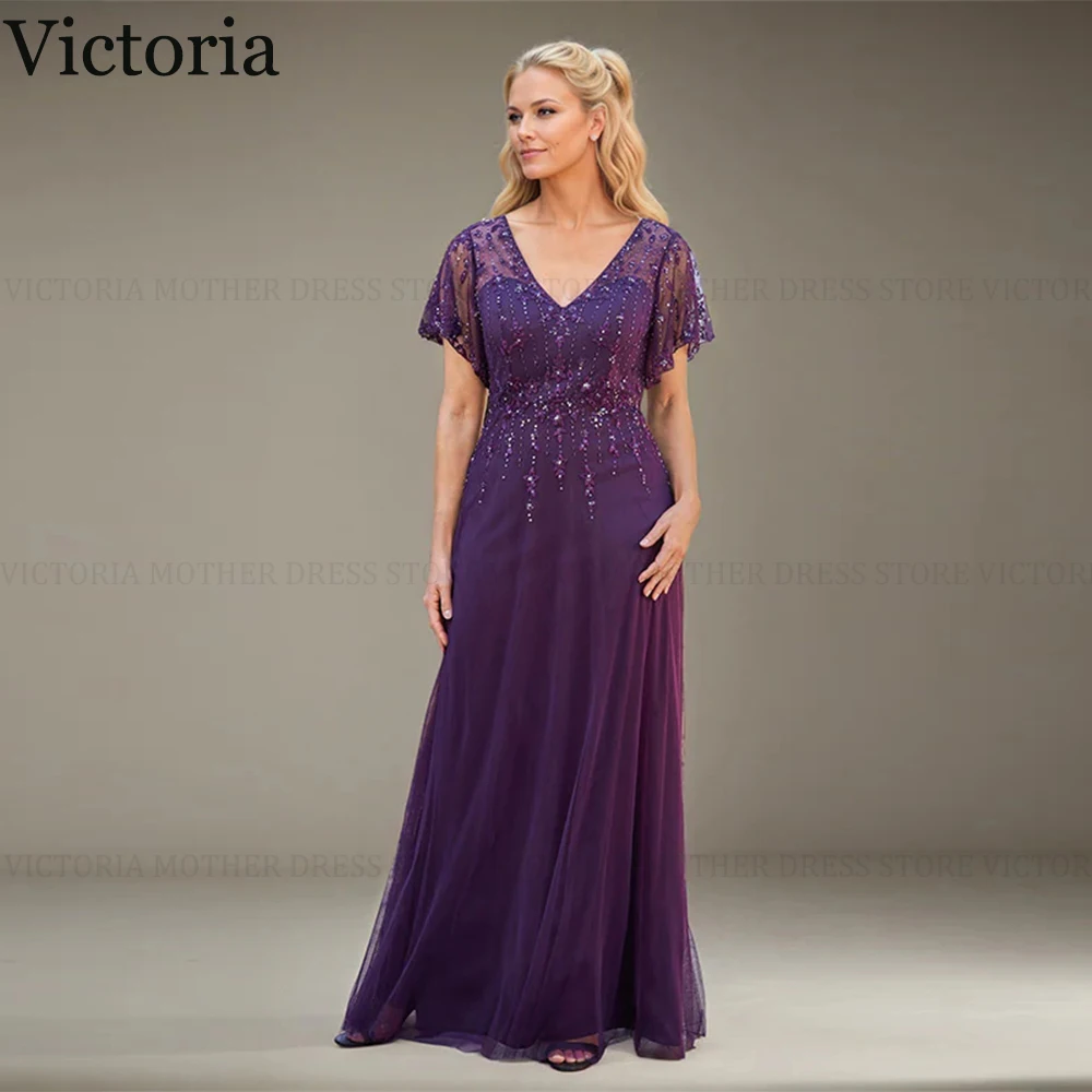 VICTORIA Изысканные платья для матери невесты 2025 Новые индивидуальные трапециевидные платья с v-образным вырезом и шифоновыми бусинами, длинные свадебные платья для гостей
VICTORIA Изысканные платья для матери невесты 2025 Новые индивидуальные трапециевидные платья с v-образным вырезом и шифоновыми бусинами, длинные свадебные платья для гостей
