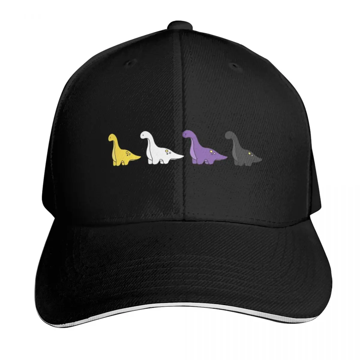 Simple non-binary dinosaurs Baseball Cap derby hat Unique hats Gentleman Hat Rave Mens Caps Women's
Simple non-binary dinosaurs Baseball Cap derby hat Unique hats Gentleman Hat Rave Mens Caps Women's