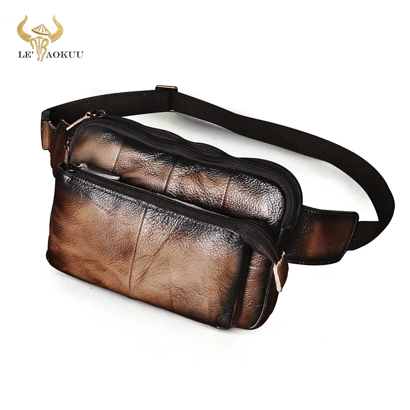 2022 Soft Real Leather Coffee Travel Waist Belt Bag Chest Pack Sling Bag Design 8" Phone Tablet Case Pouch For Men Male 2100
2022 Soft Real Leather Coffee Travel Waist Belt Bag Chest Pack Sling Bag Design 8" Phone Tablet Case Pouch For Men Male 2100