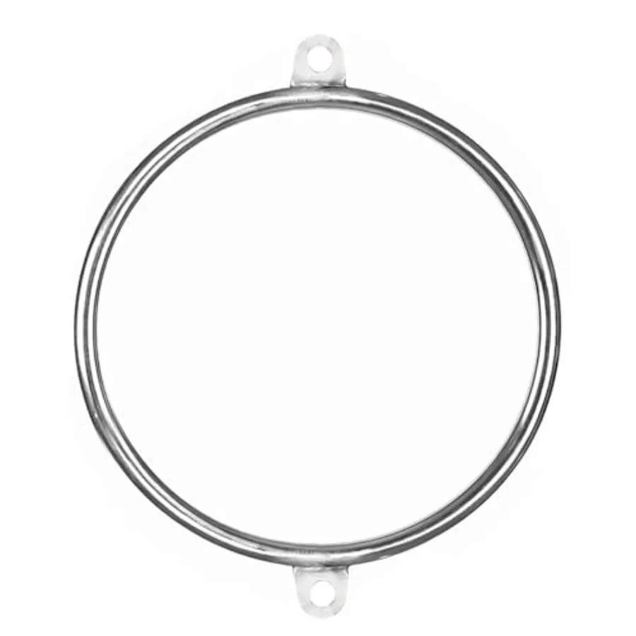 17 Inch Small Aerial Hoop Kit for Home Fitness Stainless Steel Circus Aerial Equipment Mini Lyra Hoop Set in Silver with Smooth
17 Inch Small Aerial Hoop Kit for Home Fitness Stainless Steel Circus Aerial Equipment Mini Lyra Hoop Set in Silver with Smooth