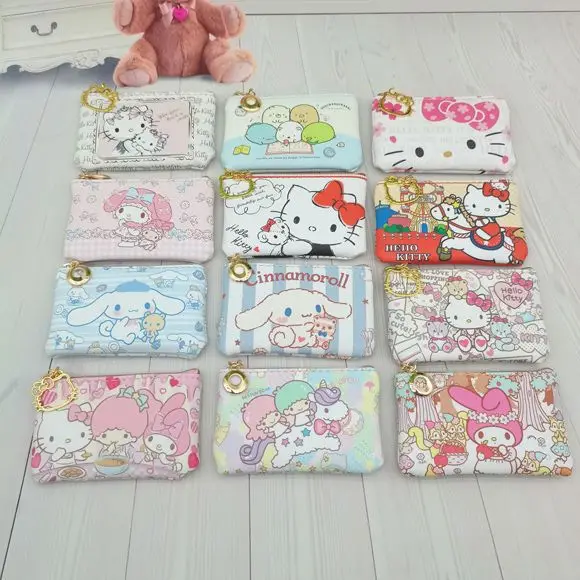 Creative Sanrio PU Wallet Purse Cartoon Anime Cinnamoroll Pochacco Unisex Keyring Card Bag Mini Coin Purse Bag Birthday Gift
Creative Sanrio PU Wallet Purse Cartoon Anime Cinnamoroll Pochacco Unisex Keyring Card Bag Mini Coin Purse Bag Birthday Gift
