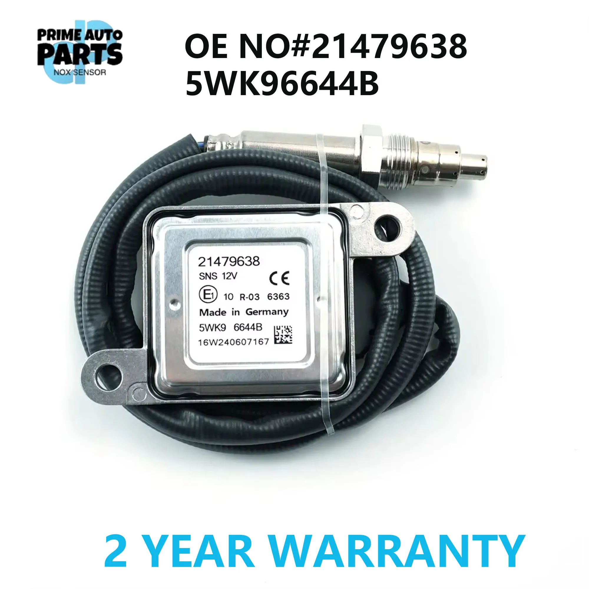 NOx Sensor 5WK9 6644B 21479638 New Nitrogen Oxide Sensor Fits For Volvo Truck VNL VNM Mack GU4 5WK96644B
NOx Sensor 5WK9 6644B 21479638 New Nitrogen Oxide Sensor Fits For Volvo Truck VNL VNM Mack GU4 5WK96644B
