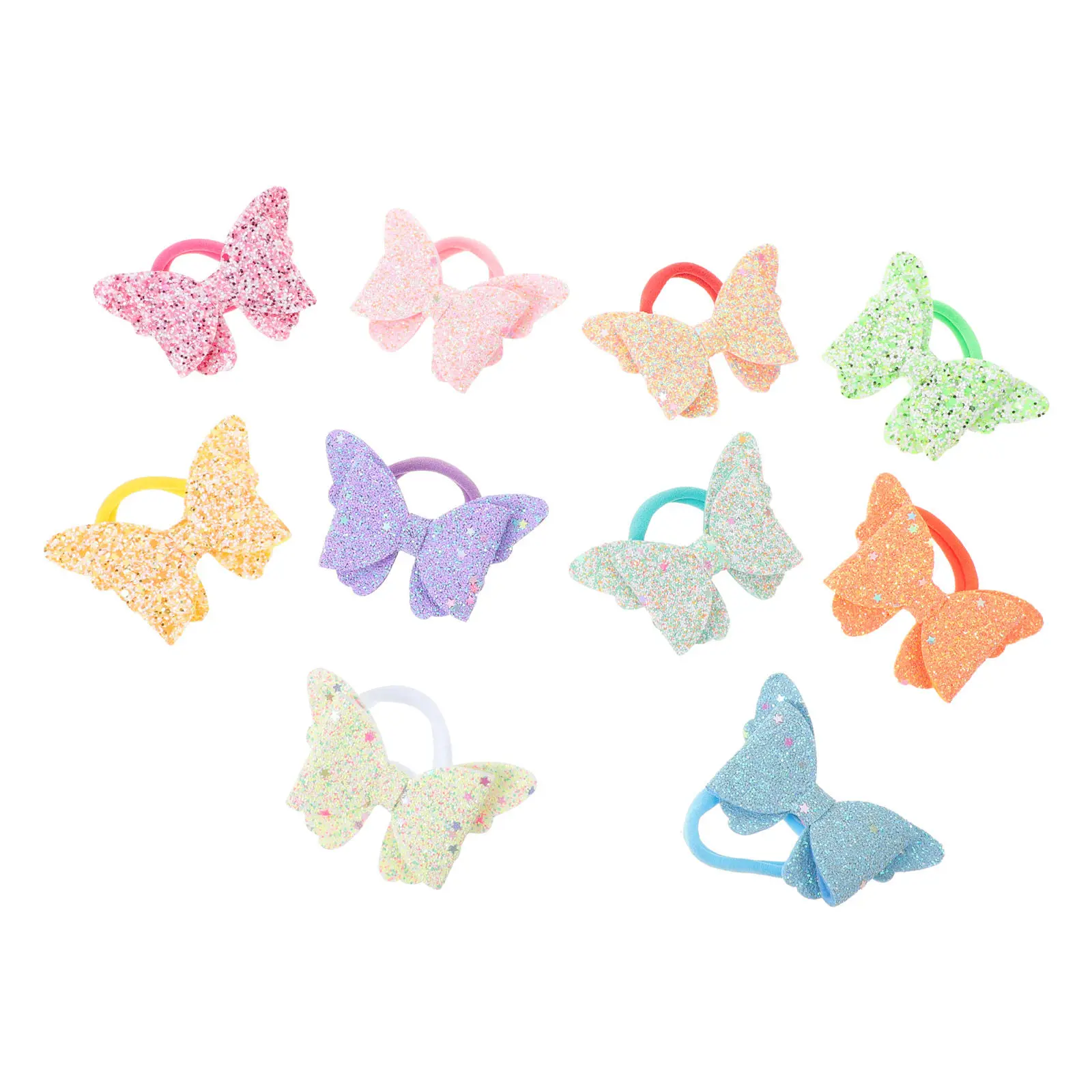 10Pcs Toddler Baby Glitter Butterfly Hair Ties Soft Elastic Ponytail Holder Multicolor Sequin Hair Accessories for Girls
10Pcs Toddler Baby Glitter Butterfly Hair Ties Soft Elastic Ponytail Holder Multicolor Sequin Hair Accessories for Girls