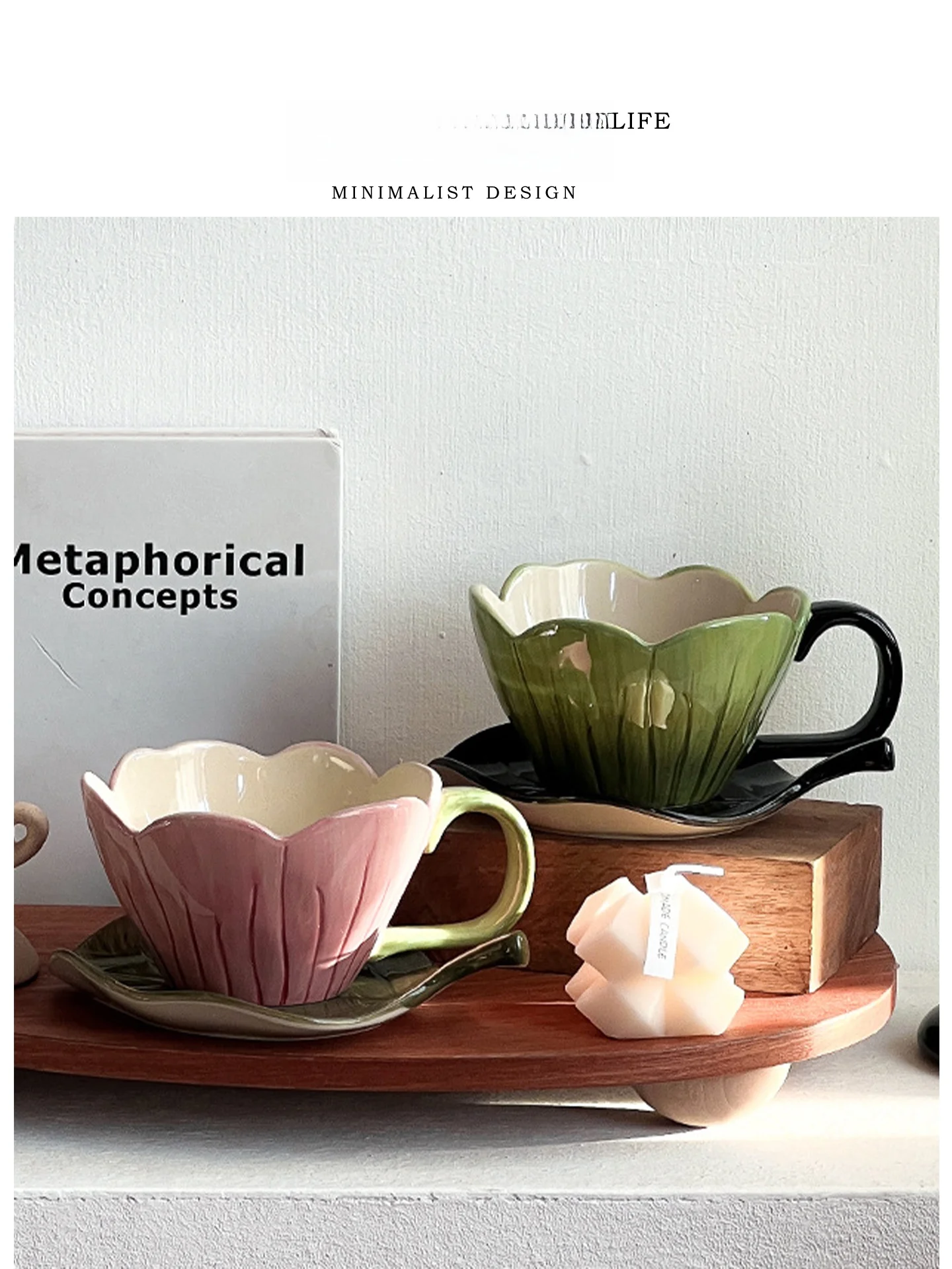Tlife Vintage Tulip Ceramic Coffee Cup with Pulling Flower Design Afternoon Tea Cup Single Ear Handle Mark Cup Style for Adults
Tlife Vintage Tulip Ceramic Coffee Cup with Pulling Flower Design Afternoon Tea Cup Single Ear Handle Mark Cup Style for Adults