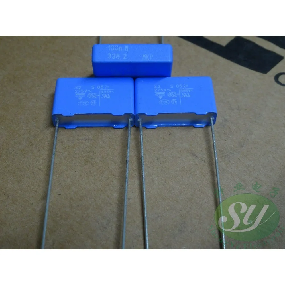 10PCS BC MKP338 0.1uf/275vAC 100nf u1 104 Brand New 15mm Film Capacitor (Thickness: 5.6mm)
10PCS BC MKP338 0.1uf/275vAC 100nf u1 104 Brand New 15mm Film Capacitor (Thickness: 5.6mm)