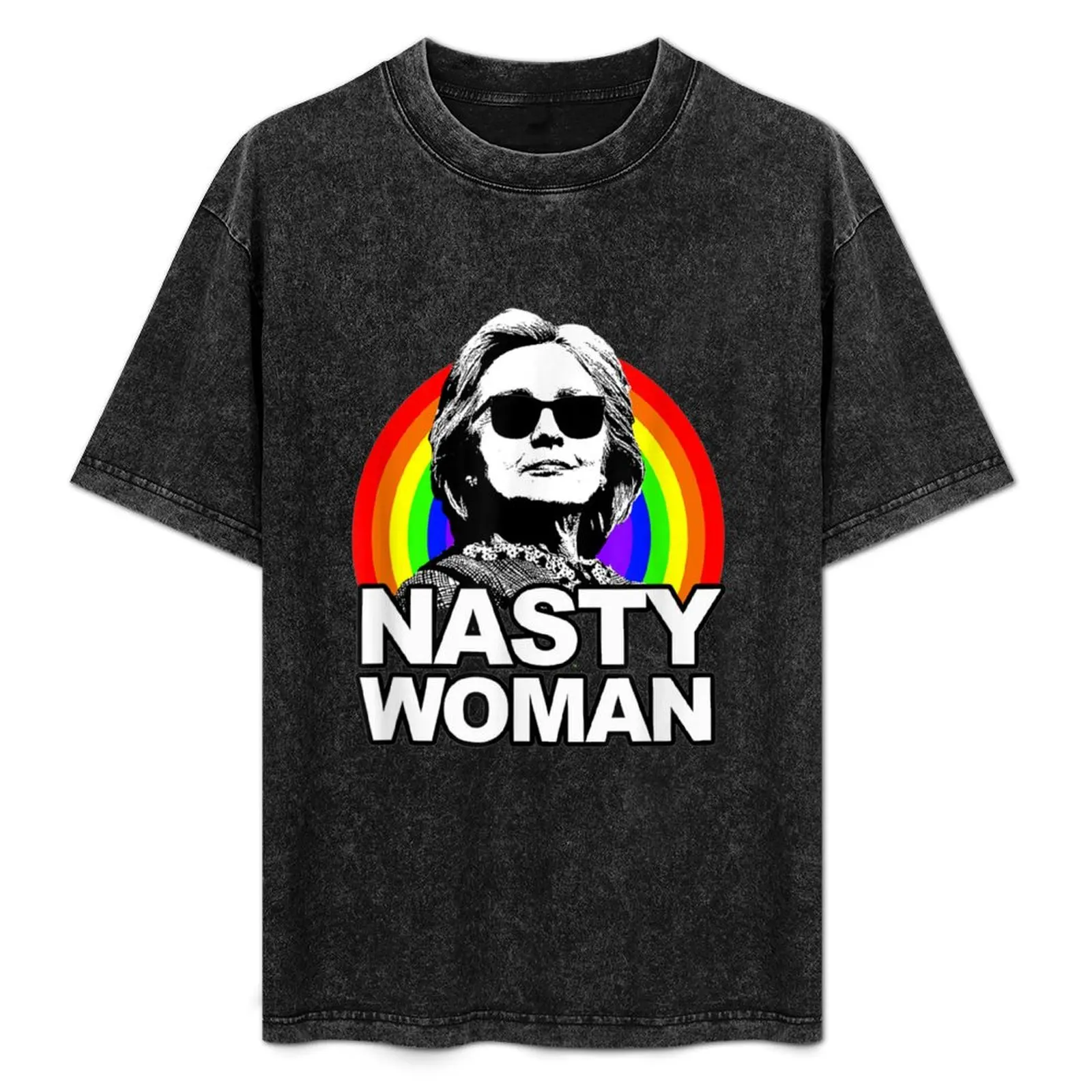 Nasty Woman Rainbow T-Shirt Large Size Basic Casual T-Shirt
Nasty Woman Rainbow T-Shirt Large Size Basic Casual T-Shirt