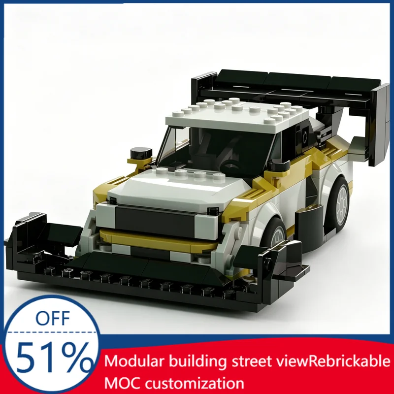 342pcs MOC Audi Sport Quattro S1 Time Attack Racing Car Model Custom Building Blocks Diy Creative Educational Assembly Toy Gift
342pcs MOC Audi Sport Quattro S1 Time Attack Racing Car Model Custom Building Blocks Diy Creative Educational Assembly Toy Gift