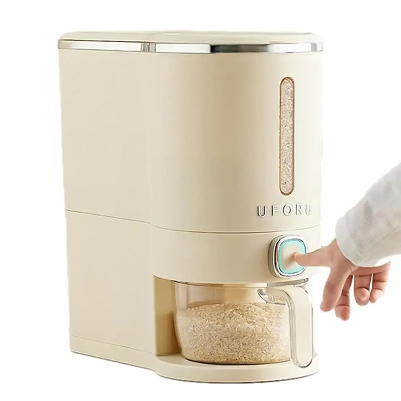 Kitchen Storage Box Sealed Rice Bucket Grain Dispenser Dry Food Container Kitchen Moisture Proof Barrel Rice Food Container
Kitchen Storage Box Sealed Rice Bucket Grain Dispenser Dry Food Container Kitchen Moisture Proof Barrel Rice Food Container