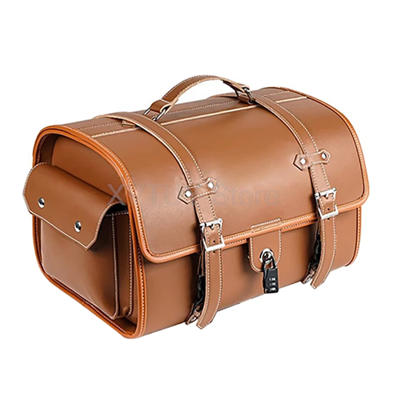 Сумка для хранения заднего шлема в стиле ретро, 33 л, универсальный багажник для мотоцикла, большая седельная сумка, аксессуары для мотоциклов для скутера, электромобиля
Сумка для хранения заднего шлема в стиле ретро, 33 л, универсальный багажник для мотоцикла, большая седельная сумка, аксессуары для мотоциклов для скутера, электромобиля