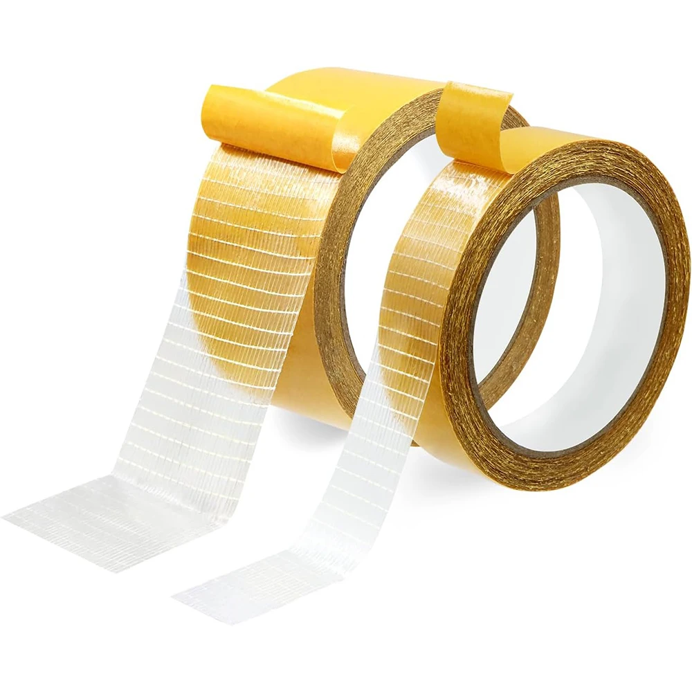 10M Double Sided Tape Mesh High Viscosity Transparent Double-Sided Grid Tape Glass Grid Fiber Adhesive Tape
10M Double Sided Tape Mesh High Viscosity Transparent Double-Sided Grid Tape Glass Grid Fiber Adhesive Tape