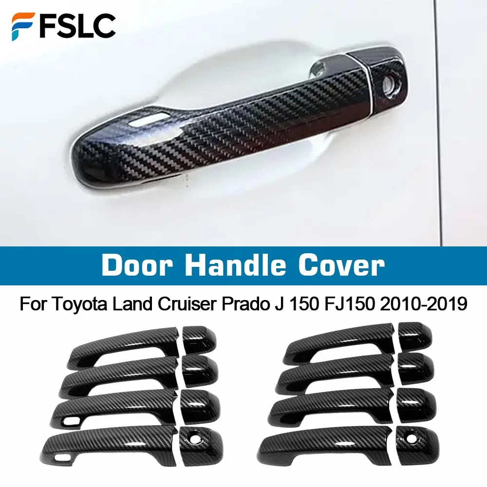 Door Handle Cover For Toyota Land Cruiser Prado 150 J150 LC150 LC200 2010-2019 Carbon Fiber Trim Car Styling Accessories
Door Handle Cover For Toyota Land Cruiser Prado 150 J150 LC150 LC200 2010-2019 Carbon Fiber Trim Car Styling Accessories