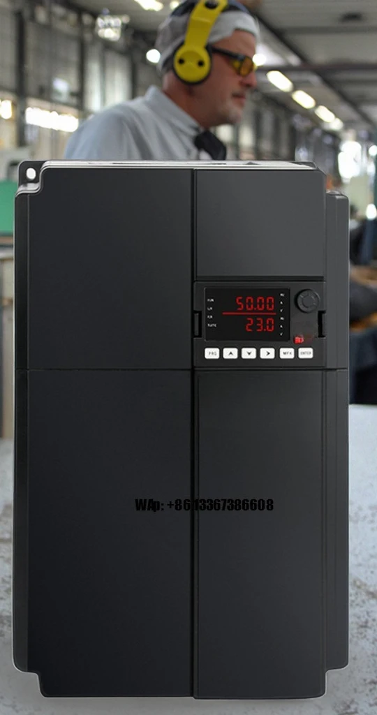 Remote Control Operation Panel VFD Digital Phase Shifter Converter Frequency Inverter 11KW Support Function